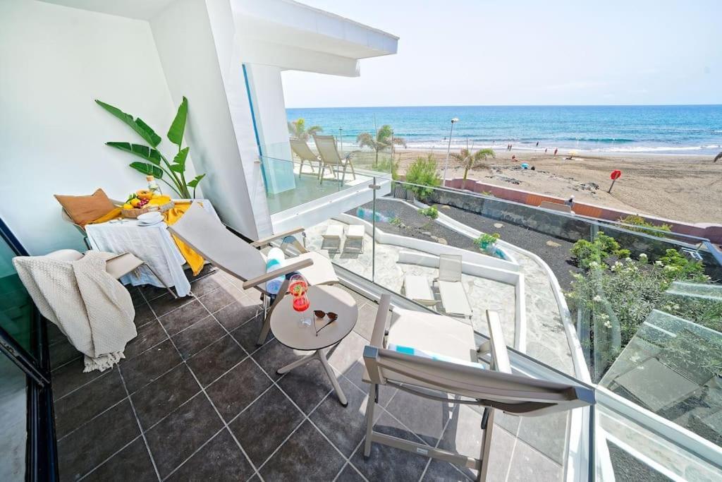 Apartamento Amapola Blue Sea - Recien Reformado, Frente Al Mar San Agustín Exterior foto